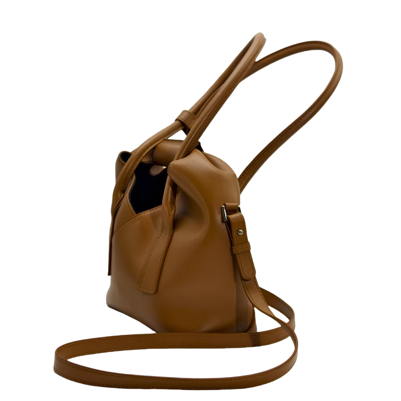tote bag genuine cowhide sewn single handle single shoulder strap new women's bag with exquisite hardware accessories new special shape design handle shoulder dual purpose bag tote bag genuine cowhide sewn single handle single shoulder strap new women's bag with exquisite hardware accessories new special shape design handle shoulder dual purpose bag
