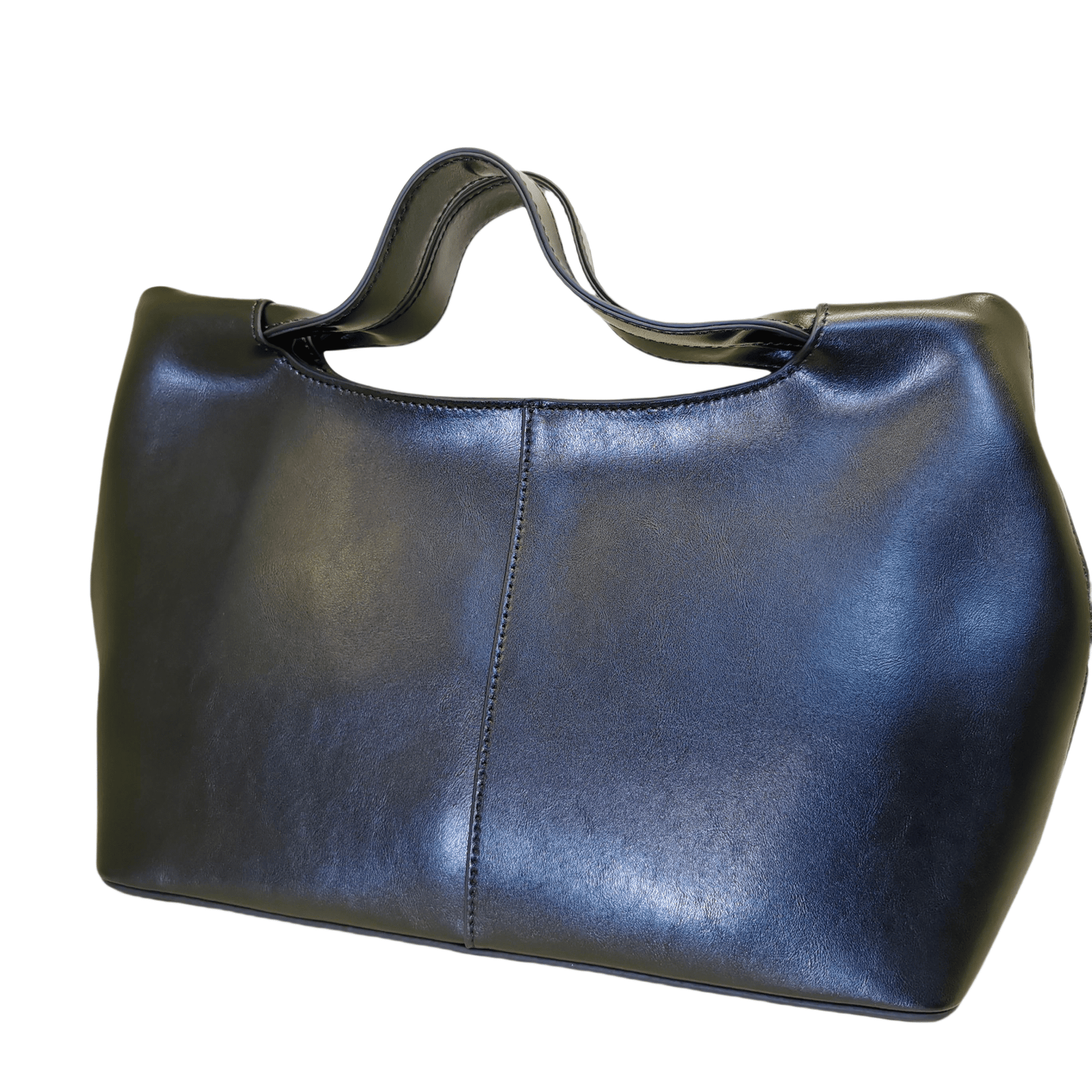 tote bag genuine cowhide sewn single handle single shoulder strap new women's bag with exquisite hardware accessories new special shape design handle shoulder dual purpose bag tote bag genuine cowhide sewn single handle single shoulder strap new women's bag with exquisite hardware accessories new special shape design handle shoulder dual purpose bag