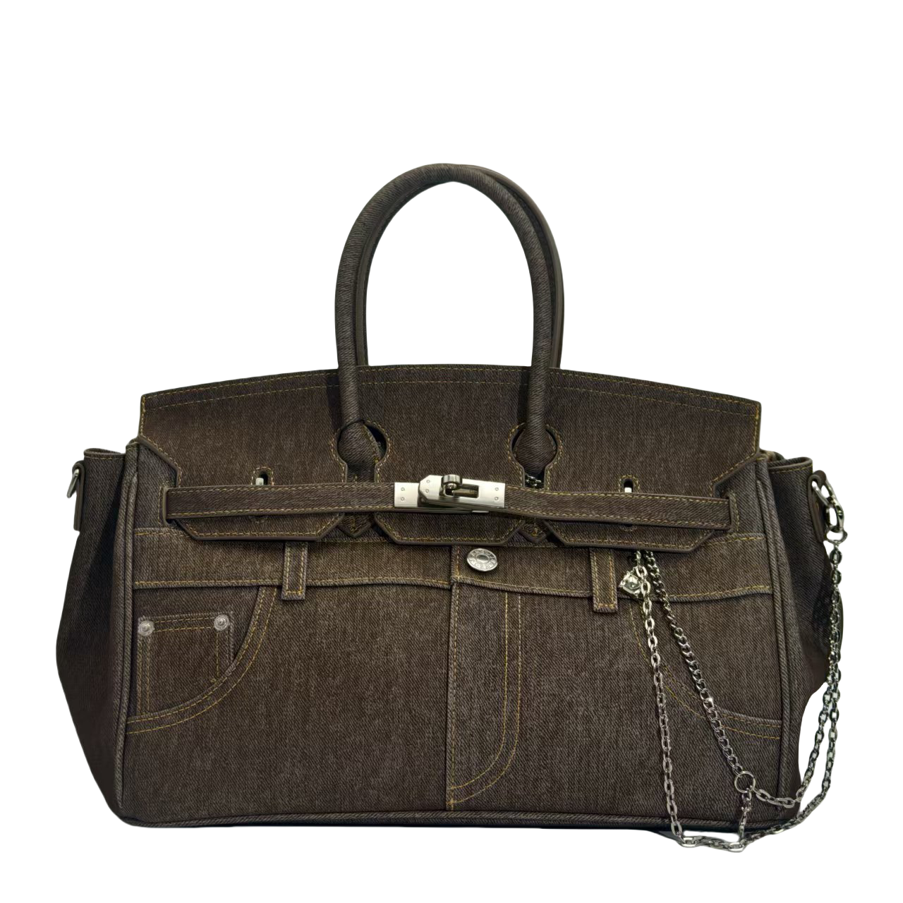 tote bag genuine cowhide sewn single handle single shoulder strap new women's bag with exquisite hardware accessories new special shape design handle shoulder dual purpose bag tote bag genuine cowhide sewn single handle single shoulder strap new women's bag with exquisite hardware accessories new special shape design handle shoulder dual purpose bag