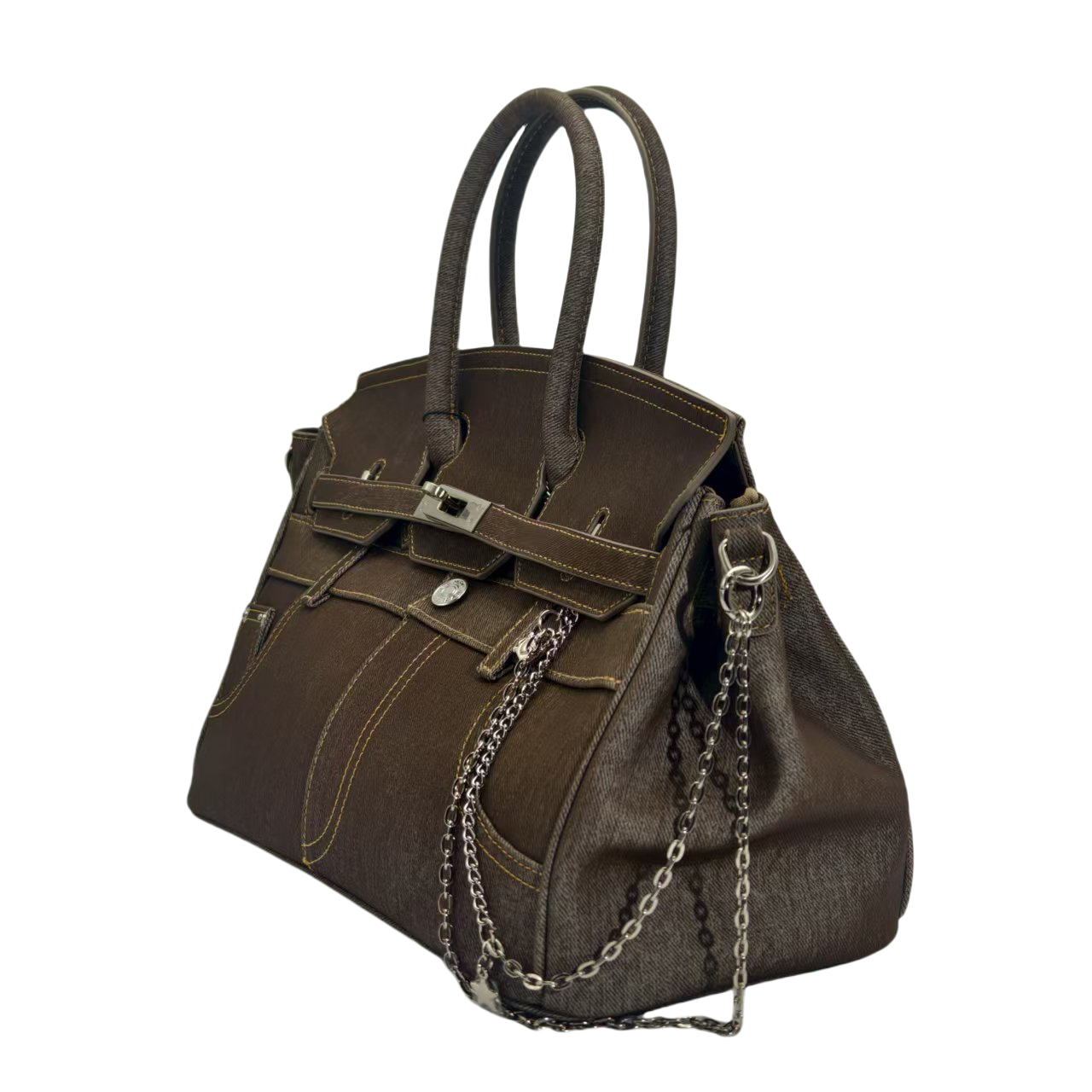 tote bag genuine cowhide sewn single handle single shoulder strap new women's bag with exquisite hardware accessories new special shape design handle shoulder dual purpose bag tote bag genuine cowhide sewn single handle single shoulder strap new women's bag with exquisite hardware accessories new special shape design handle shoulder dual purpose bag