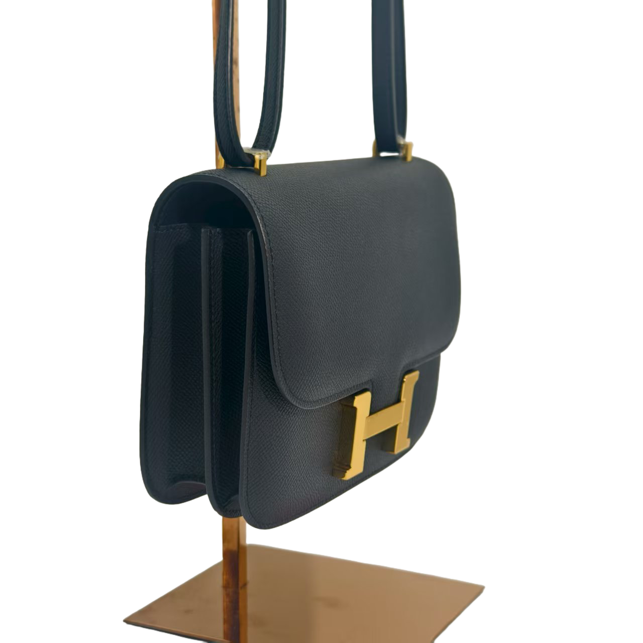 constance size 19 black genuine leather epson texture women's shoulder crossbody bag super textured metal buckle small and exquisite design to meet the women's daily travel to attend parties and weekend dates first choice match constance size 19 black genuine leather epson texture women's shoulder crossbody bag super textured metal buckle small and exquisite design to meet the women's daily travel to attend parties and weekend dates first choice match