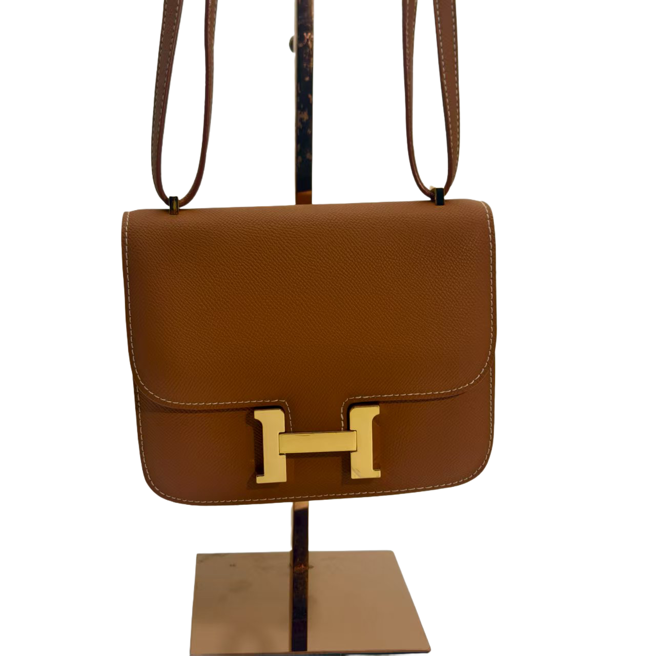 constance size 19 brown genuine leather epson texture women's shoulder crossbody bag super textured metal buckle small and exquisite design to meet the women's daily travel to attend parties and weekend dates first choice match constance size 19 brown genuine leather epson texture women's shoulder crossbody bag super textured metal buckle small and exquisite design to meet the women's daily travel to attend parties and weekend dates first choice match