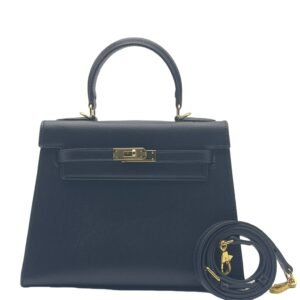 kelly brown size 25 genuine cowhide hand sewn single handle long shoulder strap dual purpose bag with textured metal hardware accessories lock epson texture fashionable and generous women's daily leisure party work travel first choice large capacity handbag crossbody bag