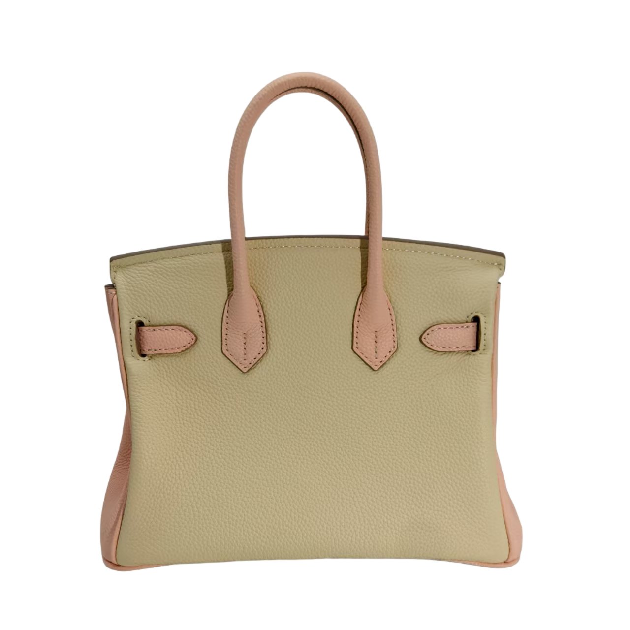 birkin bag size 30, two tone green and brown cowhide leather with gold buckle, horizontal design, women's single shoulder strap crossbody bag, medium size, large capacity, suitable for daily travel no logo birkin bag size 30, two tone green and brown cowhide leather with gold buckle, horizontal design, women's single shoulder strap crossbody bag, medium size, large capacity, suitable for daily travel no logo